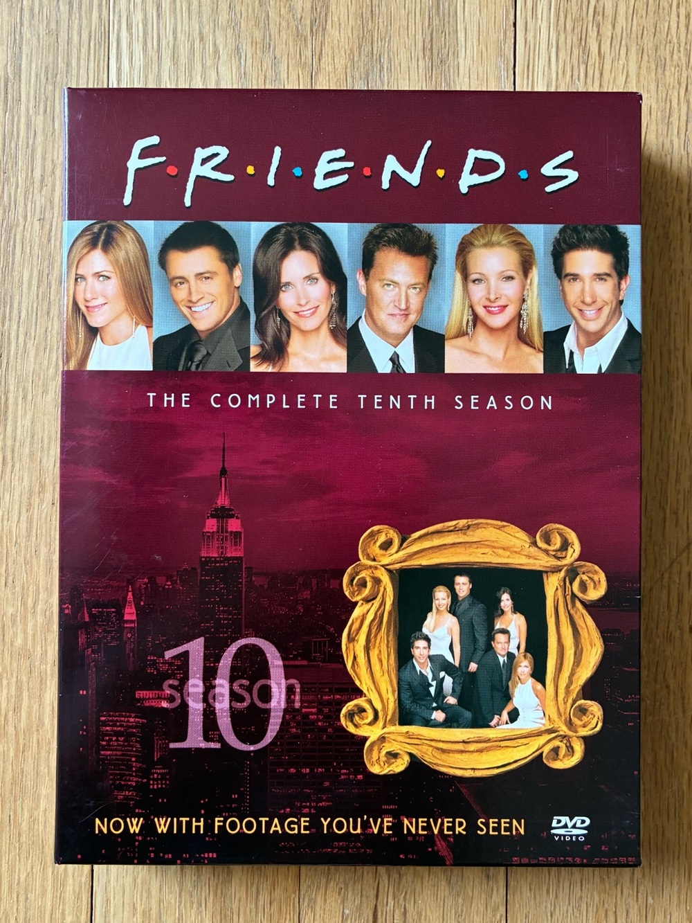 Friends Season 10 THE COMPLETE TENTH SEASON, Boxed Set, DVD Video, #4555